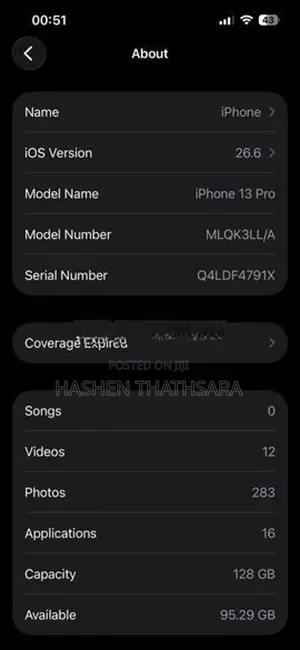 Apple iPhone 13 Pro (Used)