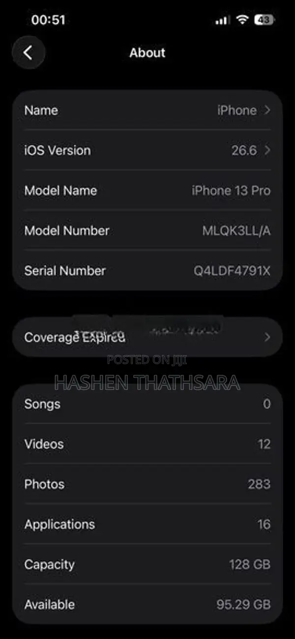 Apple iPhone 13 Pro (Used)