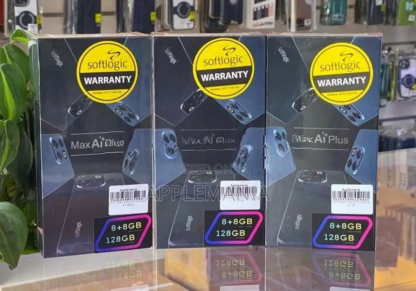 Softlogic Max Ai Plus 8/128GB (Brand New)