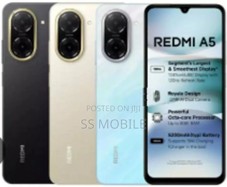 Xiaomi Redmi A5 4GB RAM 128GB ROM (Brand New)