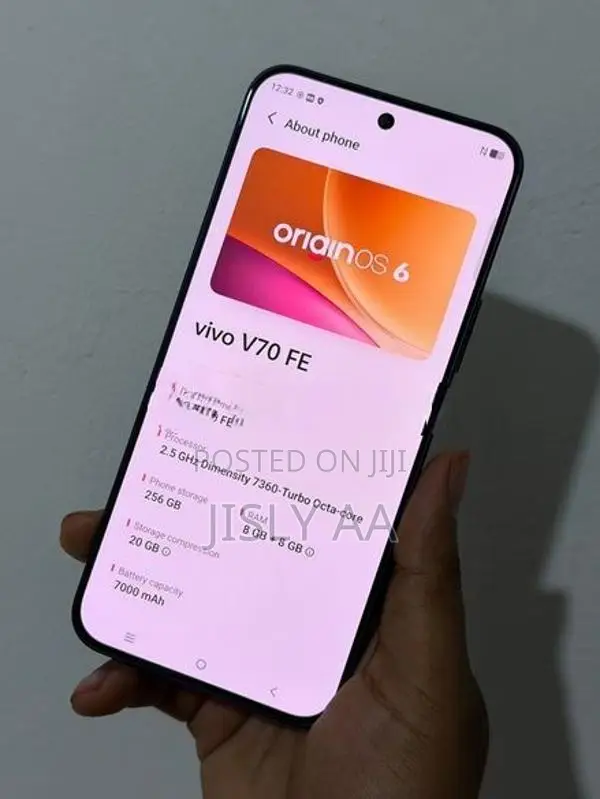 Vivo V70 FE 8,256GB (Used)