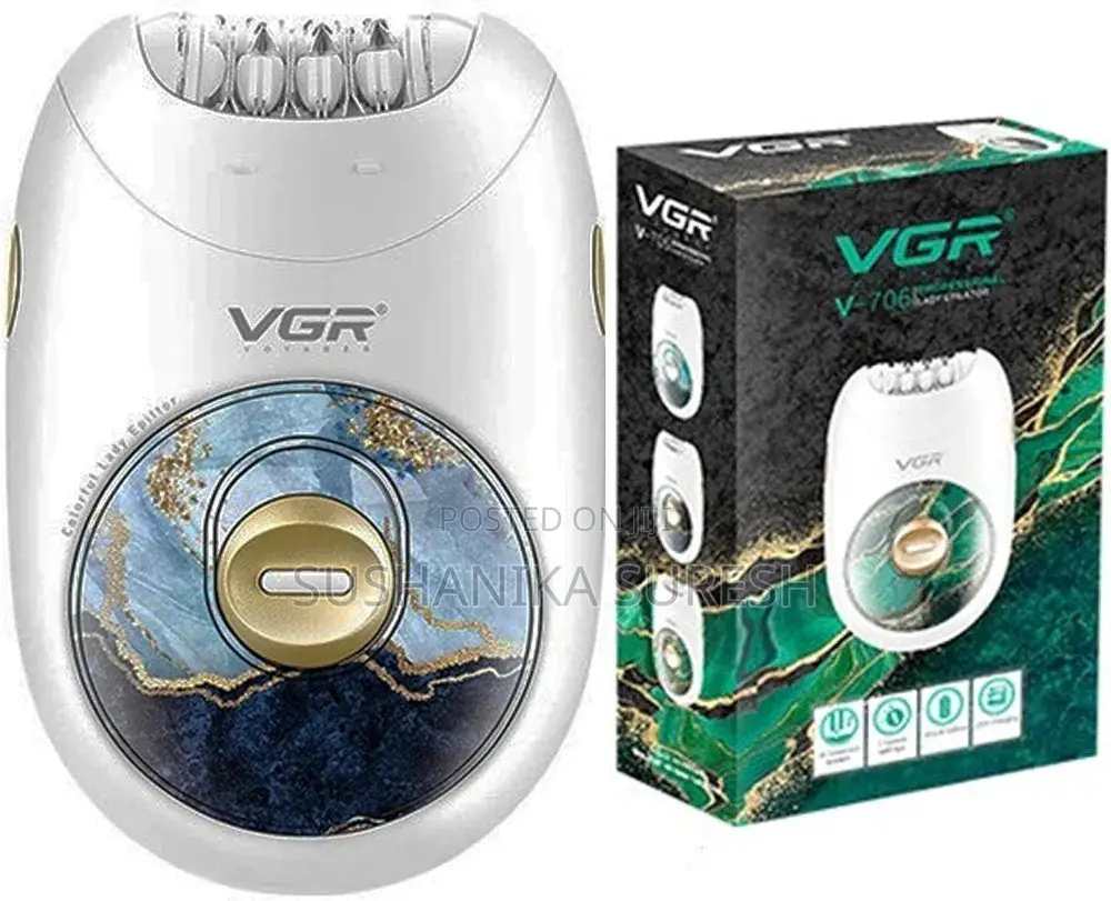 VGR Epilator With 18 Tweezers (Second Hand)