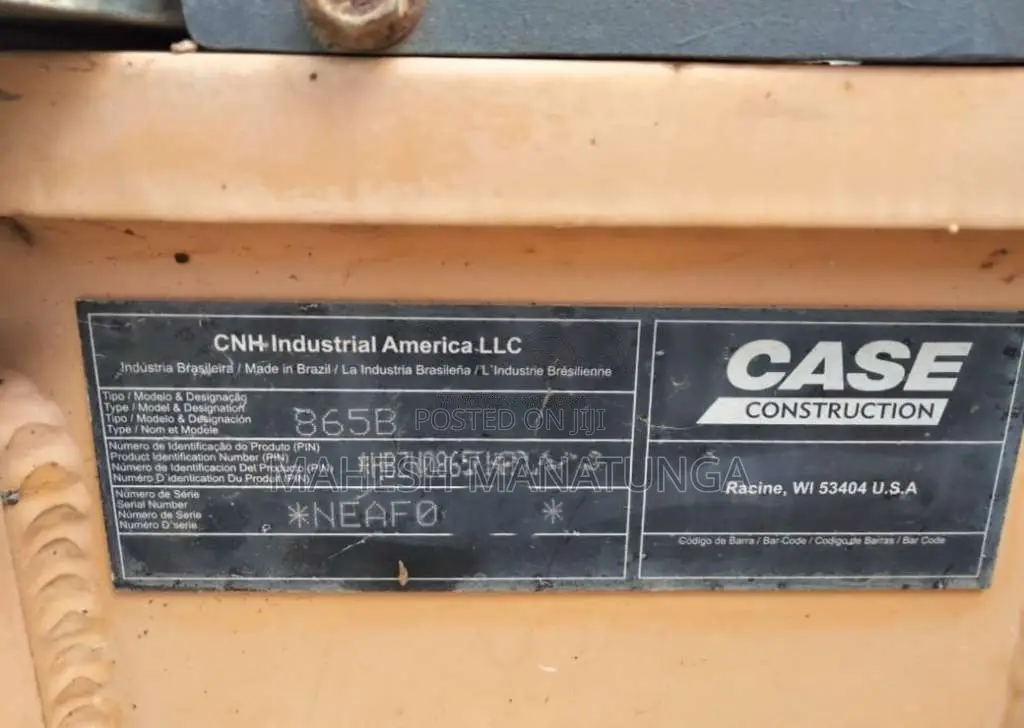 Other CASE 865B VHP MOTOR GRADER 2016 Heavy-Duty (Used)