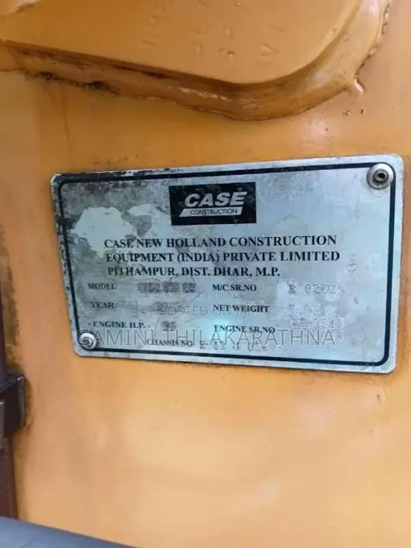 JCB Case 851 Backhoe Loader 2012 Heavy-Duty (Used)