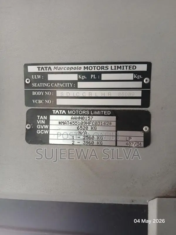 Tata Marcopolo 2018 Bus (Used)