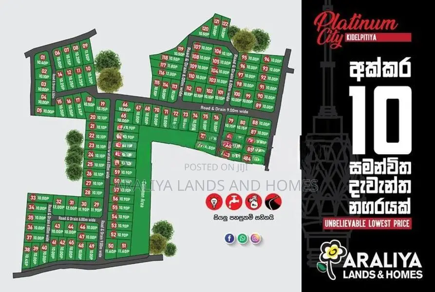 Best Residential Land For Sale in Kasbawa Kidelpitiya