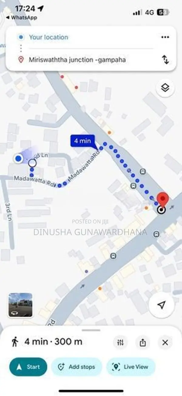 14 Perch Land for Sale in Miriswatta Gampaha