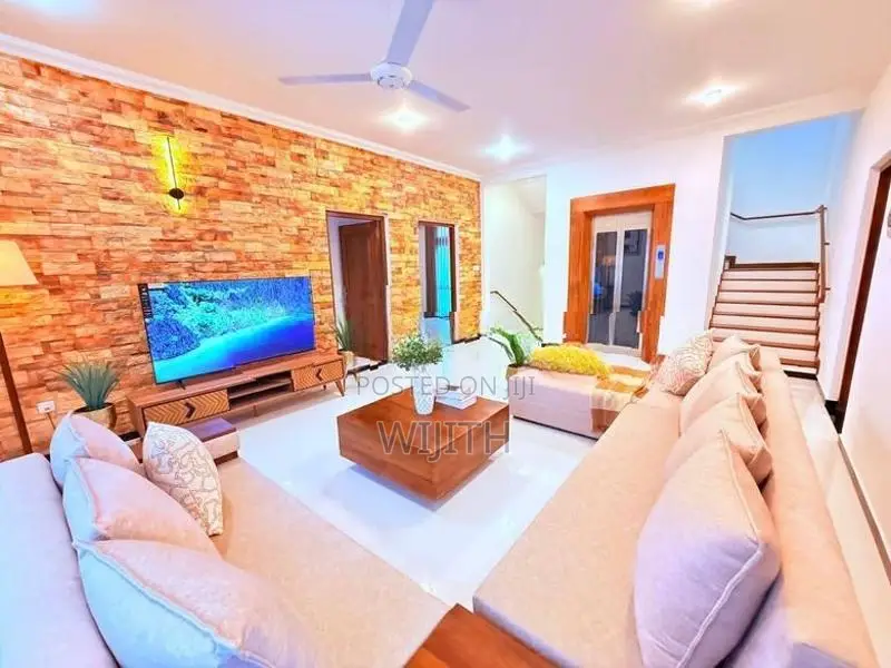 SUPAR LUXURY BRAND NEW THREE STOREY HOUSE FOR SALE IN BATTHARAMULLA