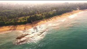 KOSGODA : 202.7 PERCHES PRIME BEACHFRONT LAND FOR SALE