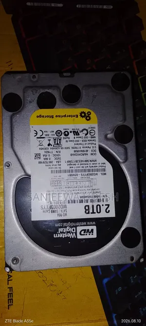 WD 2TB Hard Disk 3M Warranty