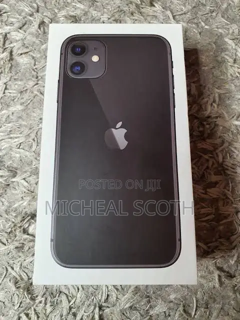 New Apple iPhone 11 256 GB Black