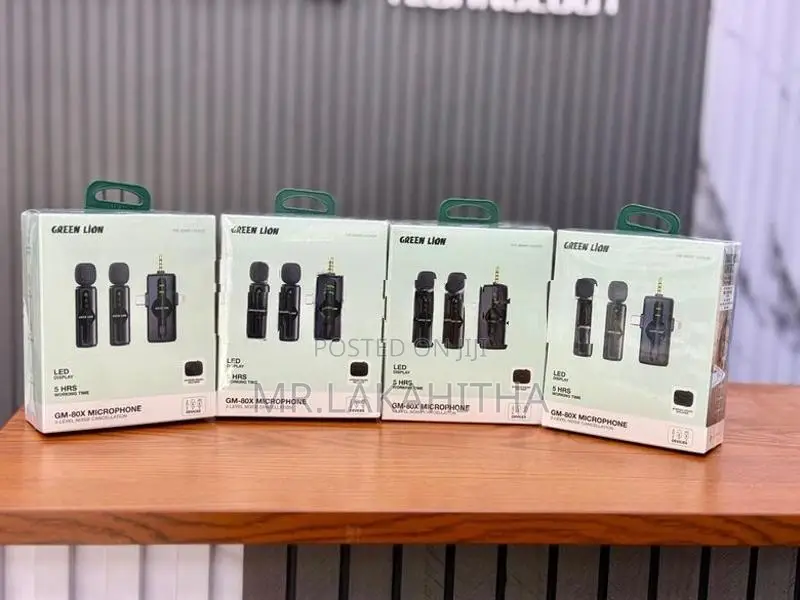 GREENLION GM-80X WIRELESS COLLER MICROPHONE | BRAND NEW