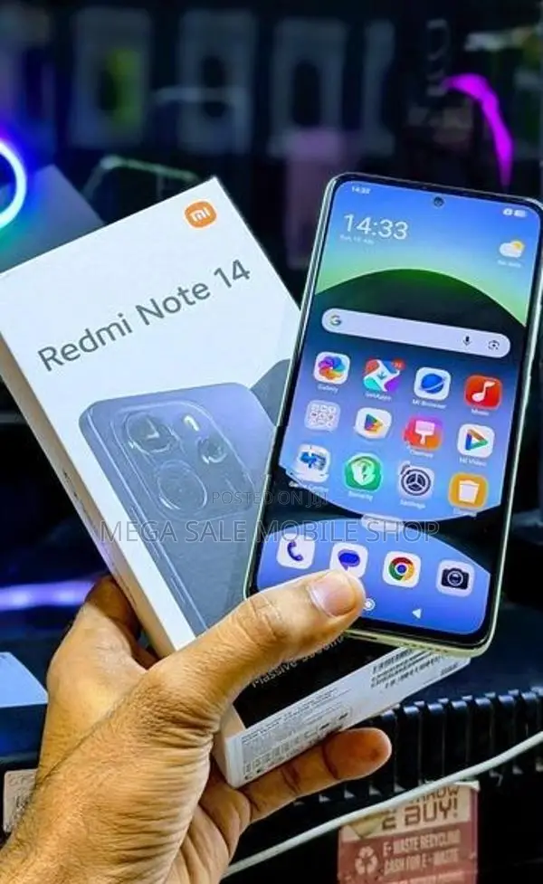 Xiaomi Redmi Note 14 256GB (Used)