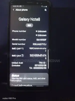 Samsung Galaxy Note 8 (Used)