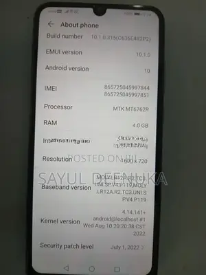 Huawei Y6p (Used)
