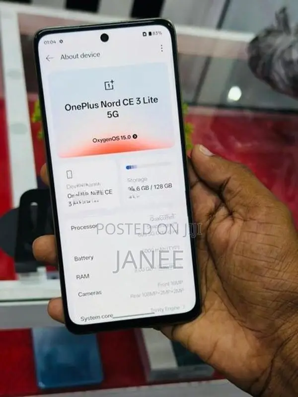 OnePlus Nord CE 3 Lite 5G 8-128GB (Used)