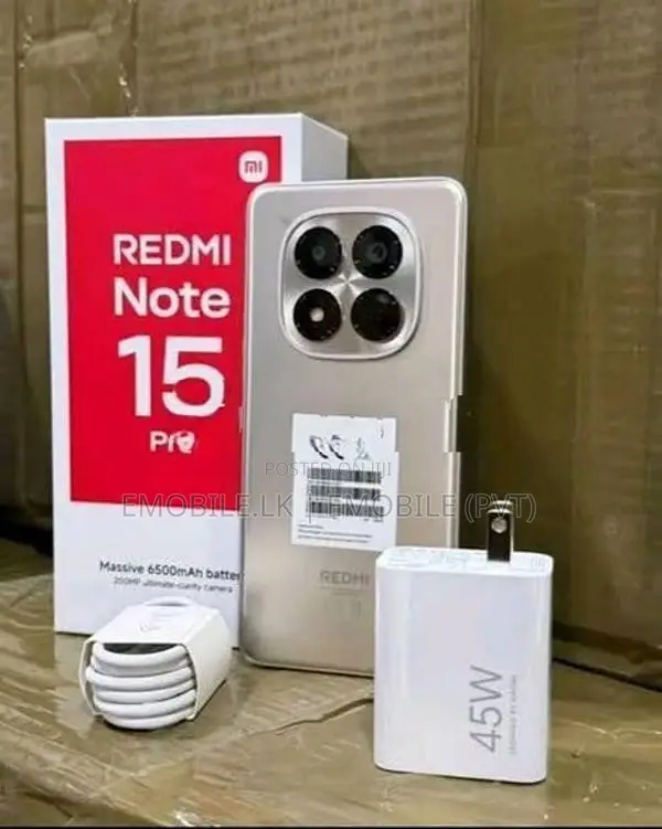 Xiaomi Redmi Note 15 Pro 8GB/256GB (Brand New)