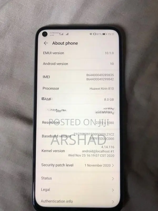 Huawei Nova 7i (Used)