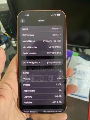 Apple iPhone 17 Pro Max (Used)