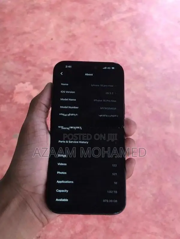Apple iPhone 16 Pro Max (Used)