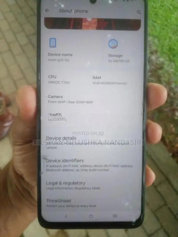 Moto g35 5g (Used)