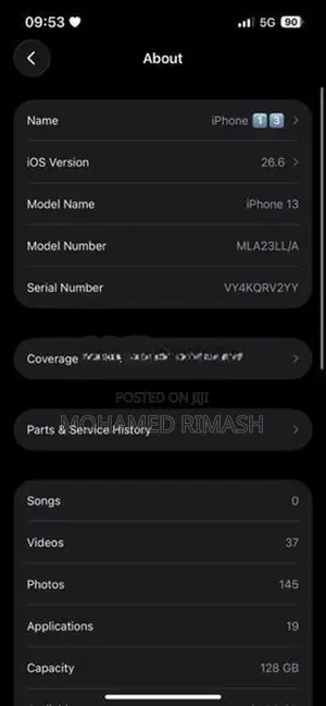 Apple iPhone 13 (Used)