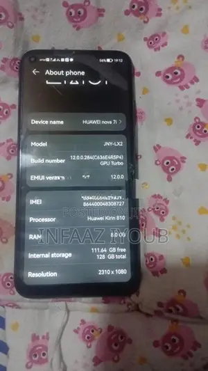 Huawei Nova 7i (Used)