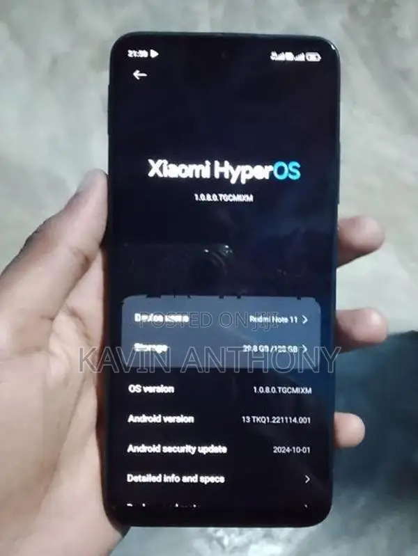 Xiaomi Redmi Note 11 (Used)