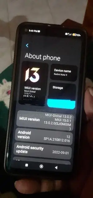 Xiaomi Redmi Note 9 (Used)