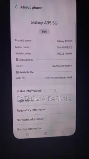 Samsung Galaxy A35 (Used)