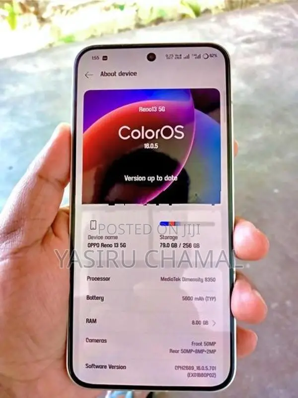 Oppo Reno 13 5G 8GB 256GB (Used)