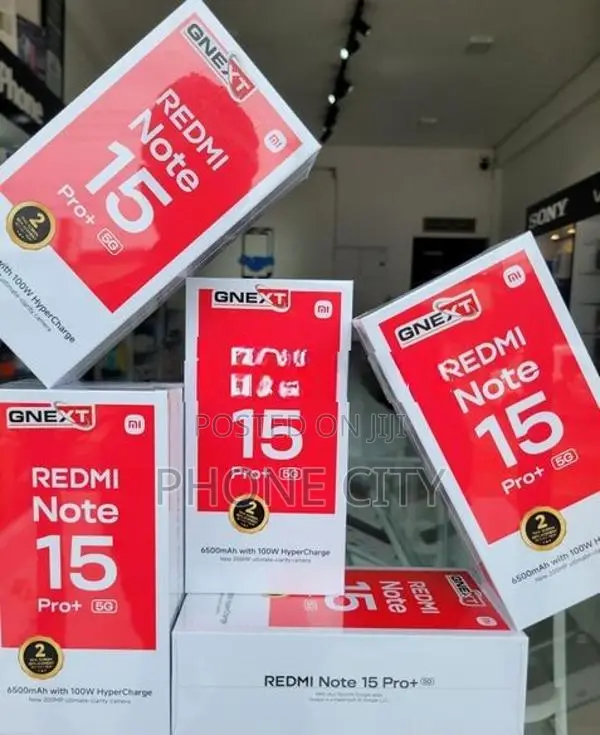 Xiaomi Redmi Note 15 Pro+ 5G 512GB/256GB 200MP (Brand New)