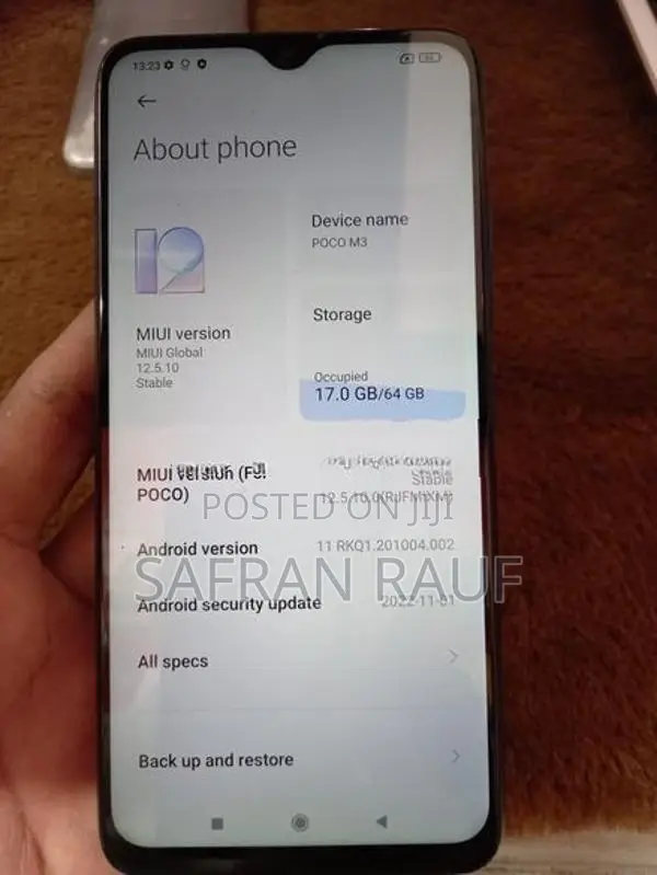 Xiaomi Poco M3 18500 (Used)