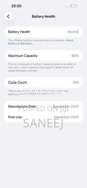 Apple iPhone 15 Pro Max (Used)