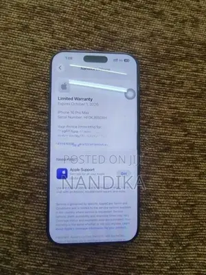 Apple iPhone 16 Pro Max 256GB (Used)