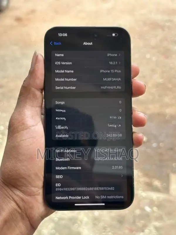 Apple iPhone 15 Plus (Used)