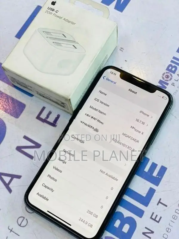 Apple iPhone X 256GB (Used)