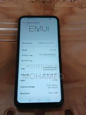 Huawei Y9 Prime 128GB (Used)