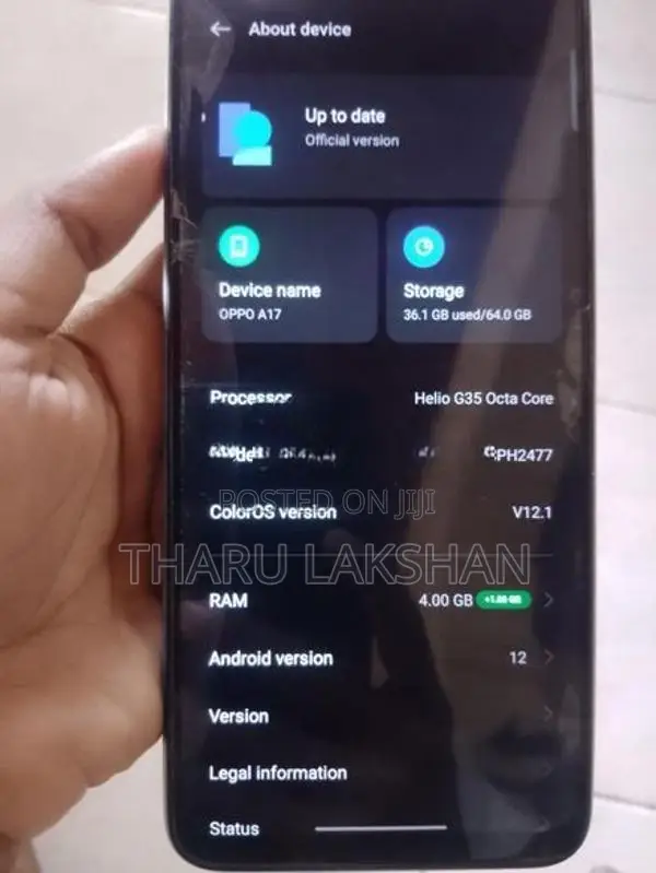 Oppo A17 (Used)