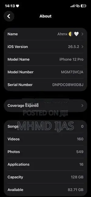 Apple iPhone 12 Pro (Used)