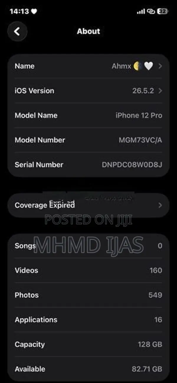 Apple iPhone 12 Pro (Used)