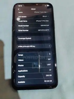 Apple iPhone 11 Pro Max (Used)