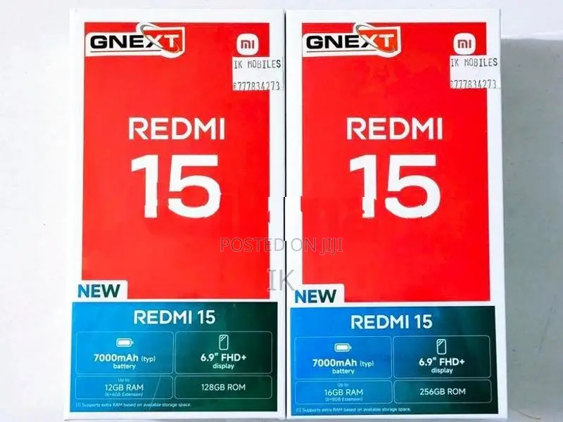Xiaomi Redmi 15 (Brand New)