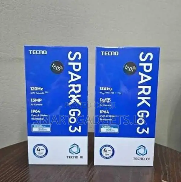 Tecno Spark Go 3 4GB|128GB (Brand New)