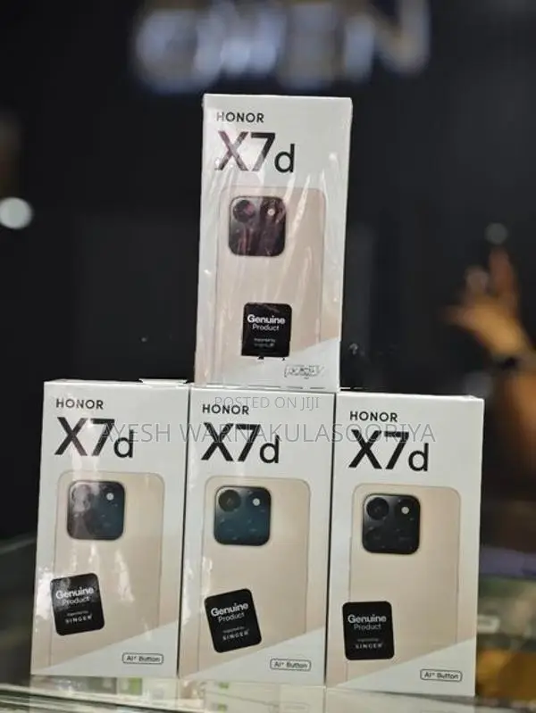Honor X7D 256GB (Brand New)