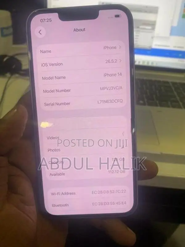 Apple iPhone 14 I phone (Used)