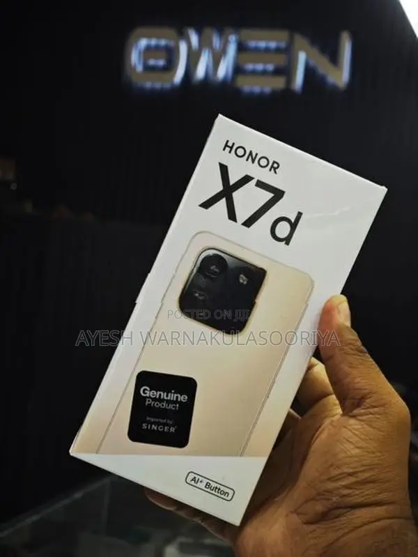 Honor X7D 256GB (Brand New)