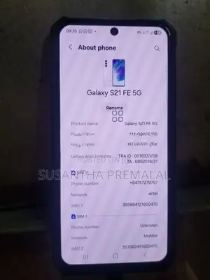 Samsung Galaxy S21 FE s21fe 256 (Used)