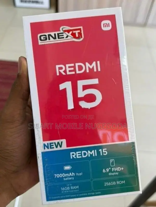 Xiaomi Redmi 15 8GB/256GB (Brand New)