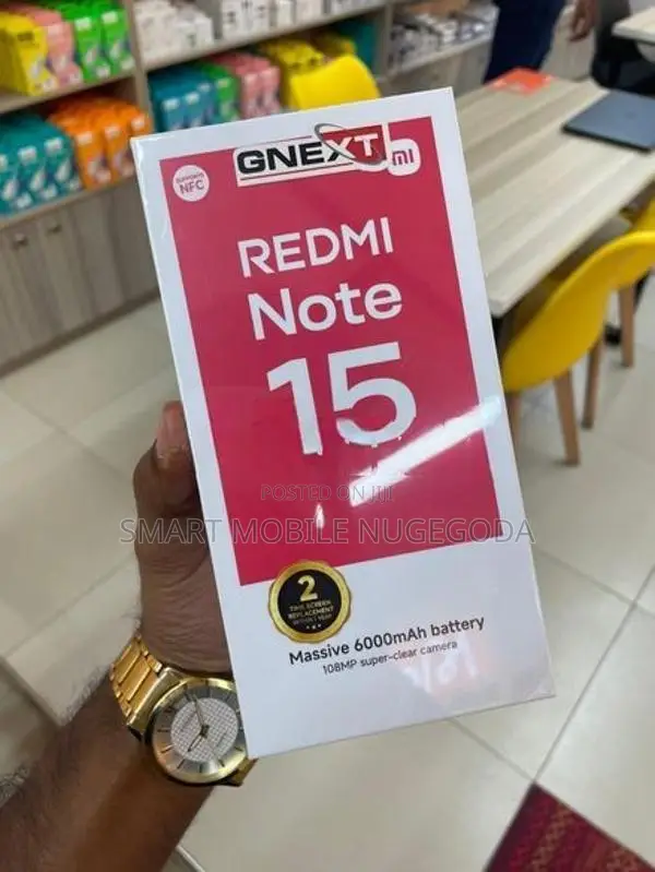 Xiaomi Redmi Note 15 6GB/128GB (Brand New)